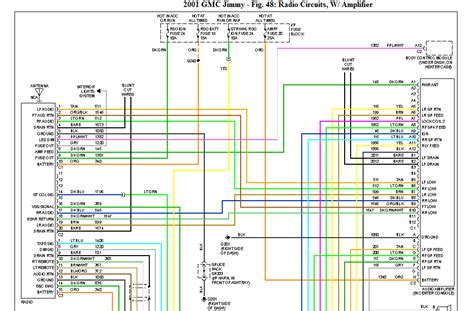 2007 gmc wiring harnesses from the junction box|2007 GMC wiring diagram.